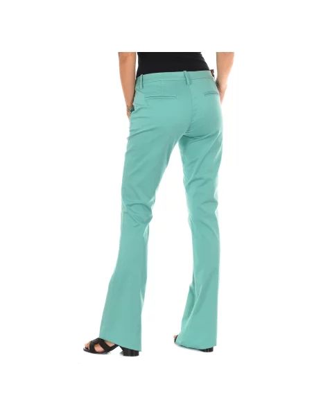 Pantaloni Met verde