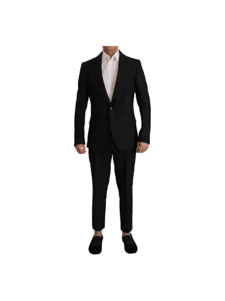 Garnitur Dolce And Gabbana elegancki czarny