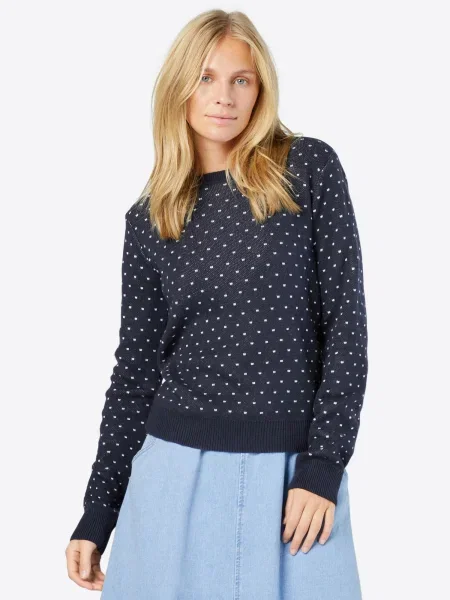 ABOUT YOU Pulover Leena Jumper temno modra