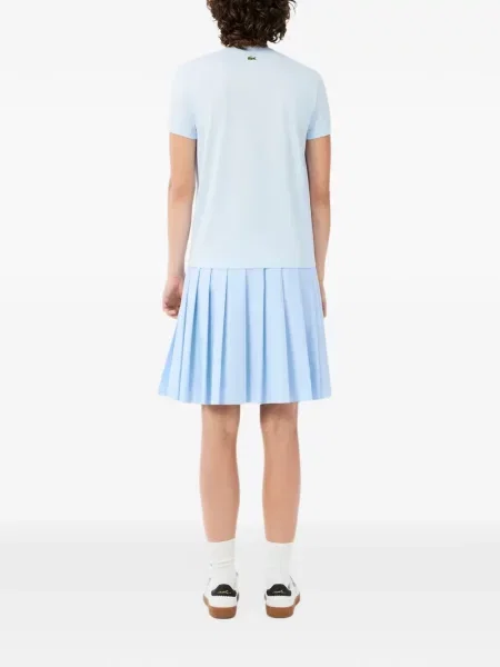 Fustă midi Lacoste albastru