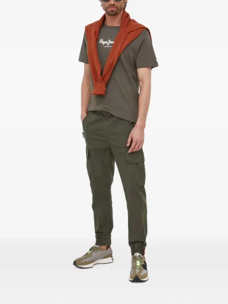 Pantaloni cargo Alpha Industries verde