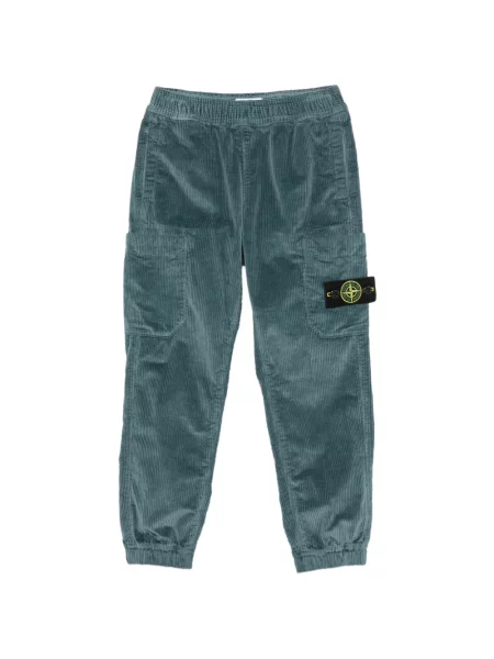 Spodnie cargo dziecięce Stone Island niebieskie