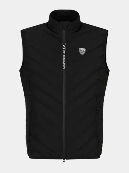 Пуховий жилет Ea7 чорний