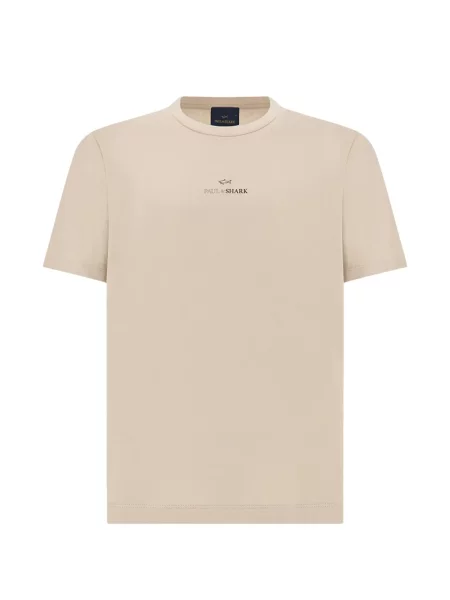 Tricou Paul & Shark cu imagine din jerseu