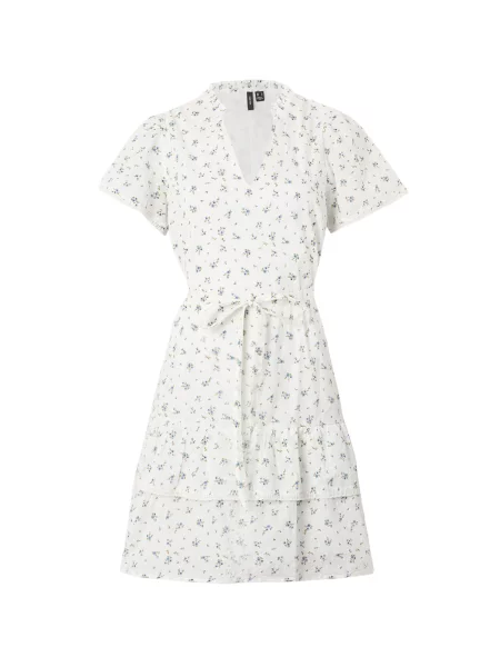 VERO MODA Rochie VMTRINE bleumarin / albastru deschis / oliv alb