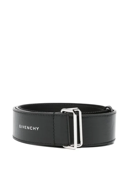 Kožni remen Givenchy crna