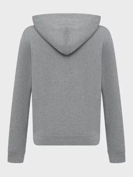 Худи Calvin Klein с лого серое
