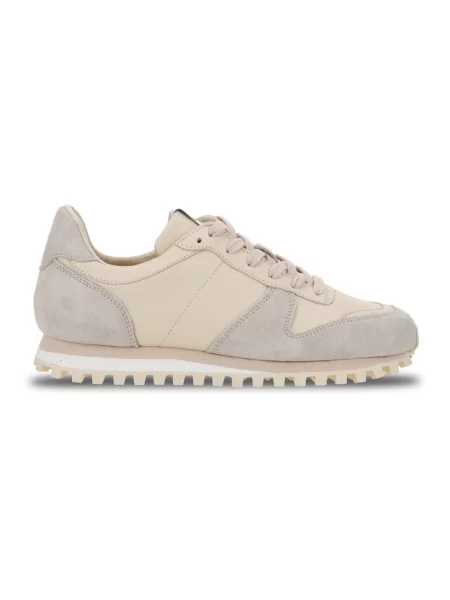 Sneakersy Novesta zamszowe beżowe