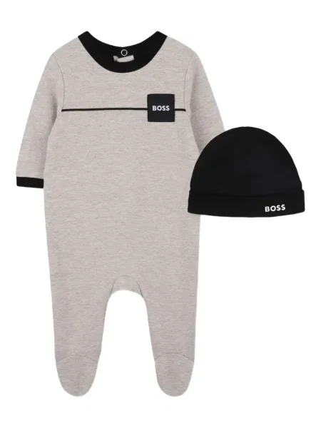 Piżama dziecięca Bosswear szara