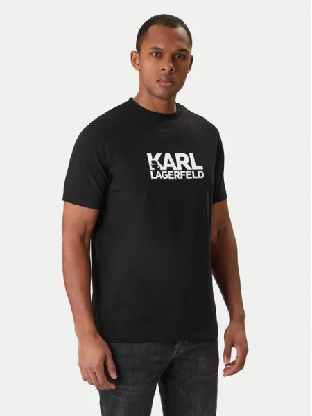 Karl Lagerfeld Tričko / biela čierna
