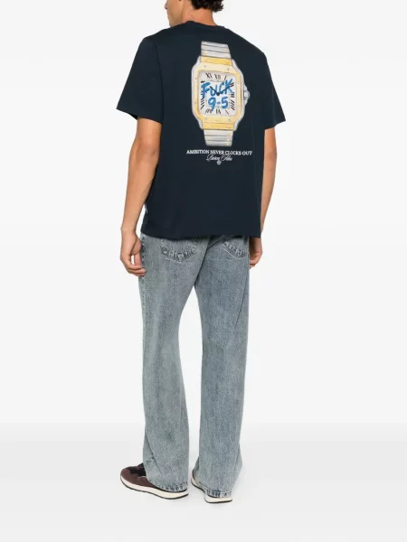 Tricou Baron Filou cu imagine albastru