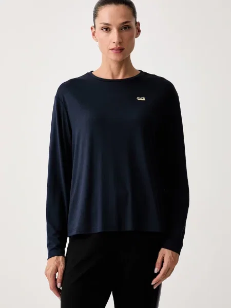 Tricou cu mânecă lungă Ea7 Emporio Armani