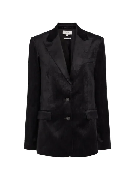 Sacou Vince de catifea cord negru