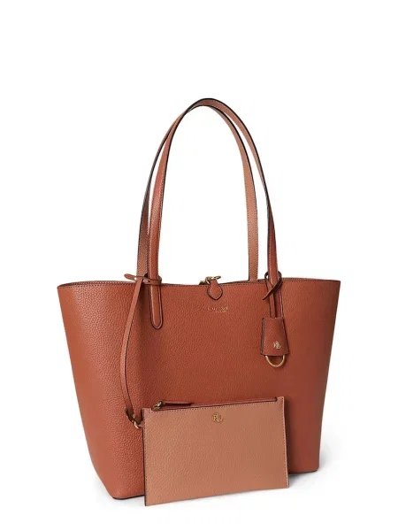 Geantă Lauren Ralph Lauren maro