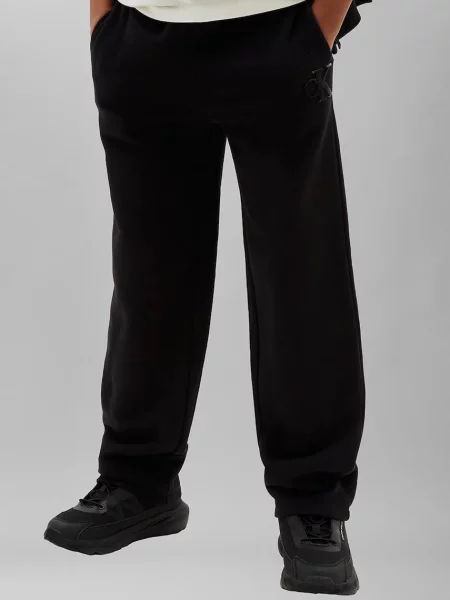 Calvin Klein Jeans pantaloni de trening pentru copii cu negru
