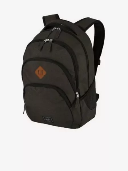 Travelite Basics Melange Backpack Brown καφέ