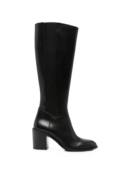 Botine Sergio Moretti Firenze din piele negru