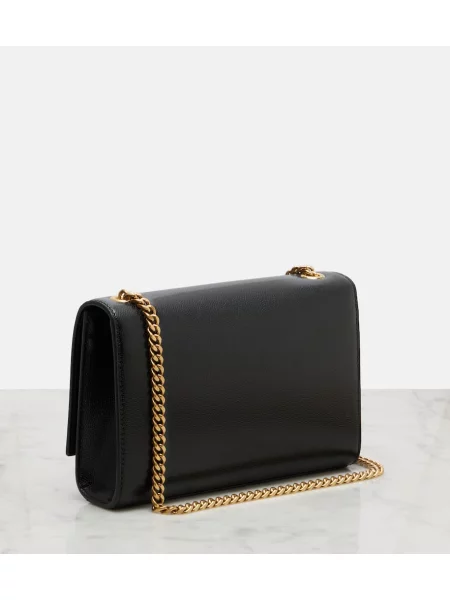 Geanta de piele Saint Laurent din piele negru