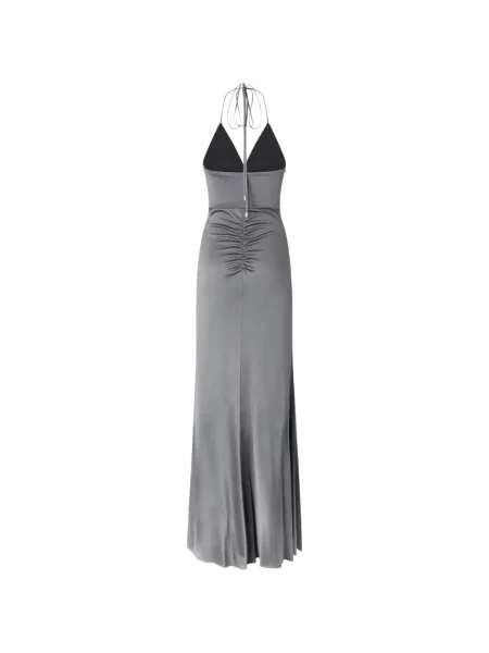 Lung rochie Pinko gri