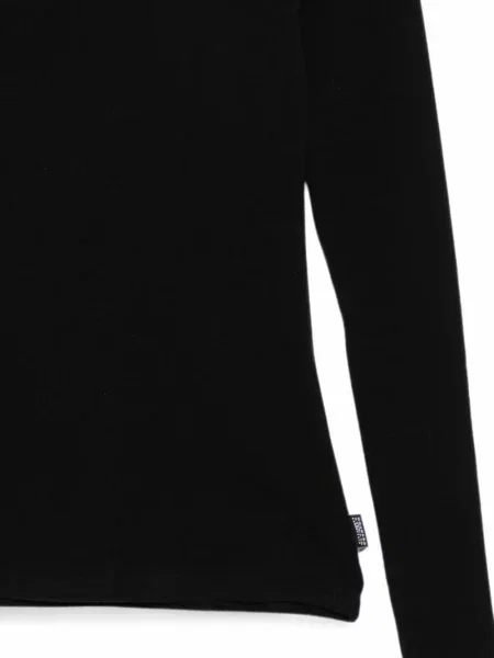 Плетен дълго топ Mm6 Maison Margiela черно