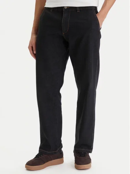 RVCA Τζιν Americana Dayshift Heritage Fit μαύρο