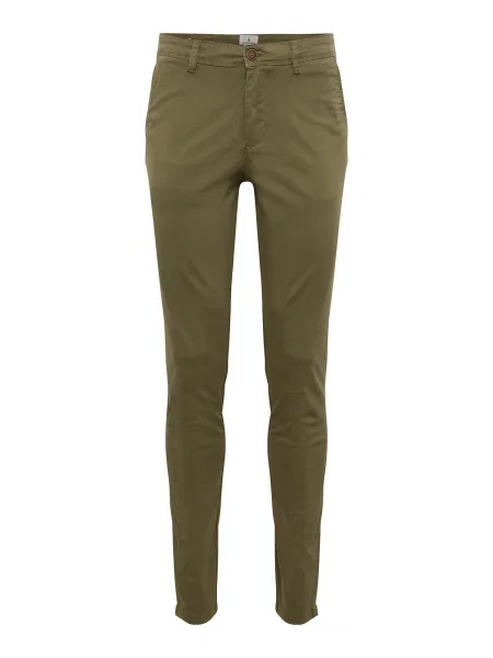 JACK & JONES Chino kalhoty JJIMarco JJBowie olivová
