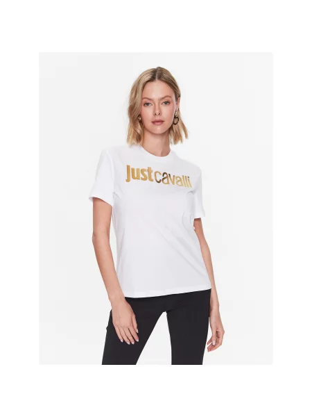 Футболка Just Cavalli белая
