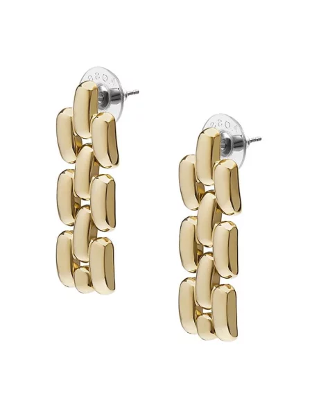 Серьги Fossil