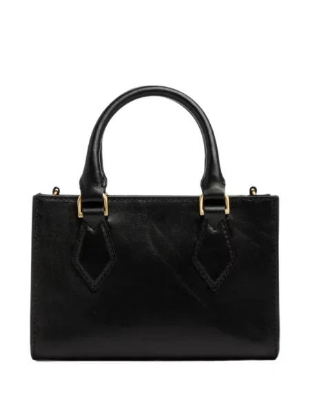 Geantă shopper The Bridge din piele negru