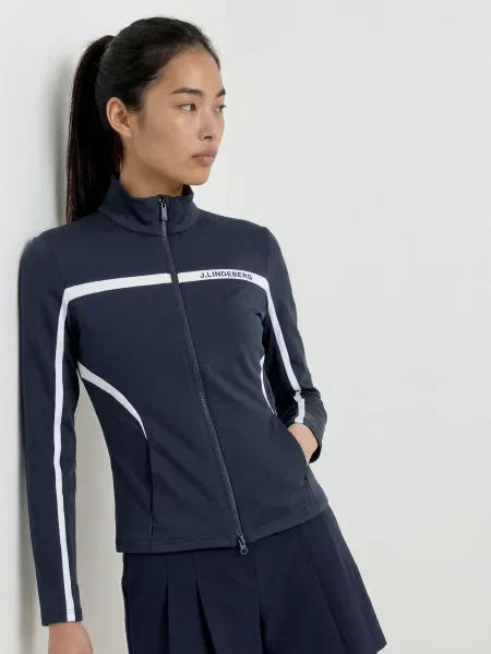 J.Lindeberg Kurtka Typu Midlayer blau biała