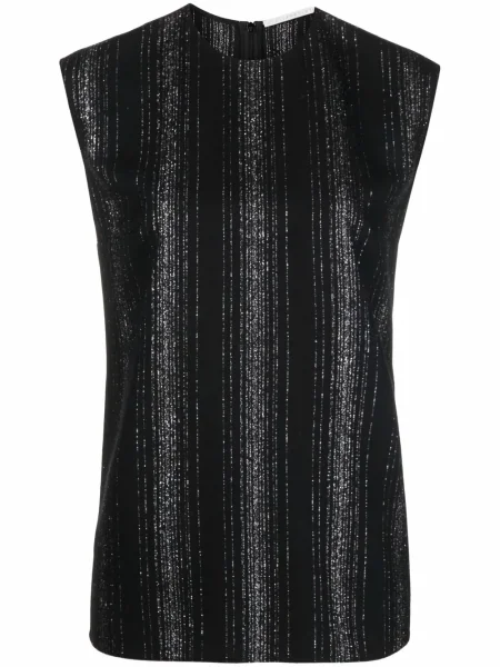 Bluză Stella Mccartney fără mâneci negru