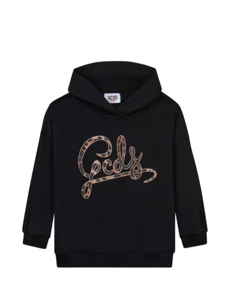 Bluza z kapturem dziecięca Gcds czarna