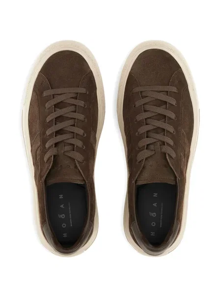 Sneakerși Hogan maro
