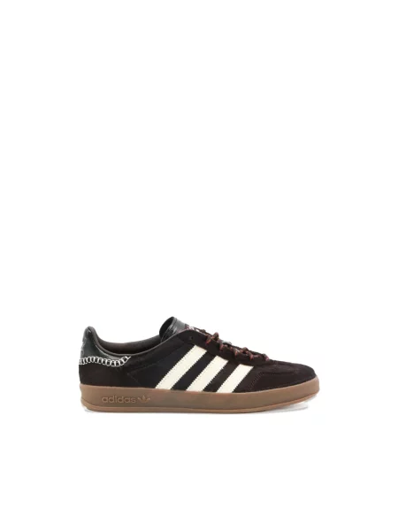 Sneakersy Adidas Gazelle skórzane brązowe