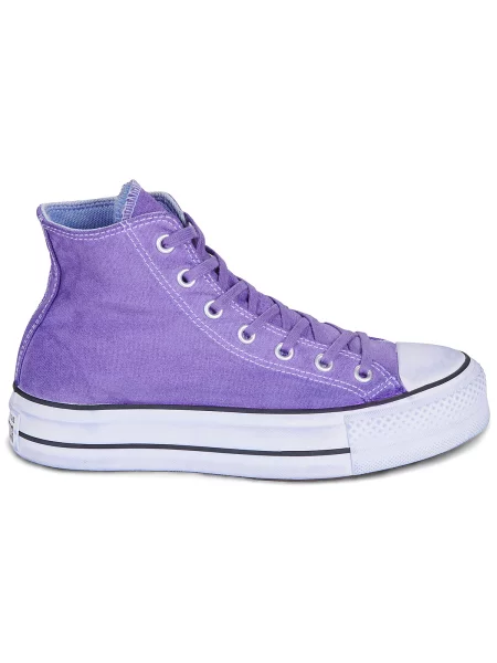 Pantofi Converse din canvas violet