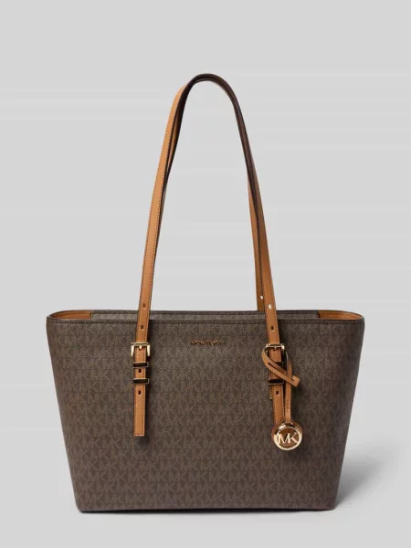 Torba shopper z wzorem z logo model QUINN' Michael Michael Kors