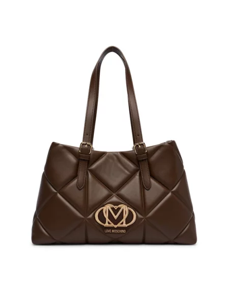 Сумка Love Moschino коричневая