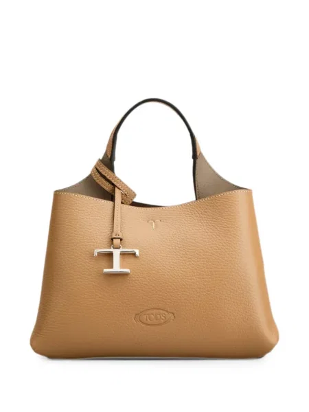 Geantă shopper Tod's din piele maro