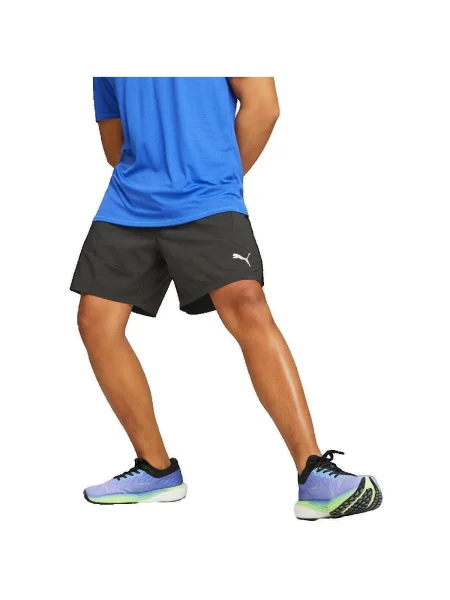 Pantaloni scurți Puma alergare negru