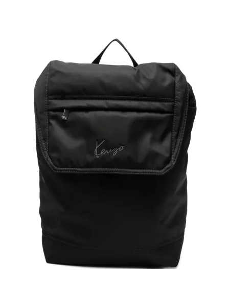 Rucsac Kenzo cu autograf negru