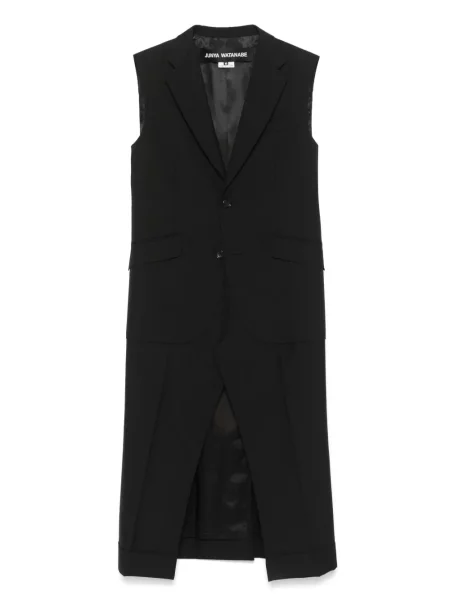 Płaszcz Junya Watanabe bez rękawów czarny