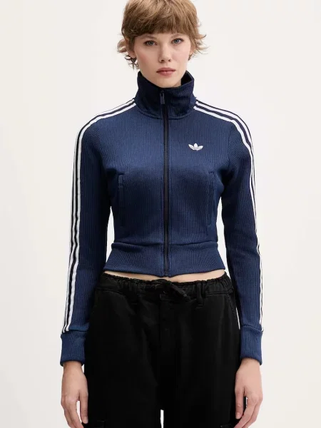 Adidas Суитшърт Firebird adicolor тъмносин