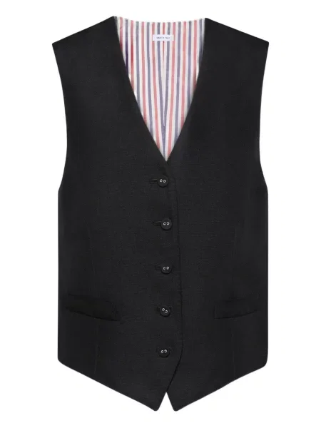 Vestă Thom Browne negru