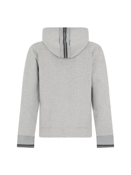 Bluza z kapturem Boss szara
