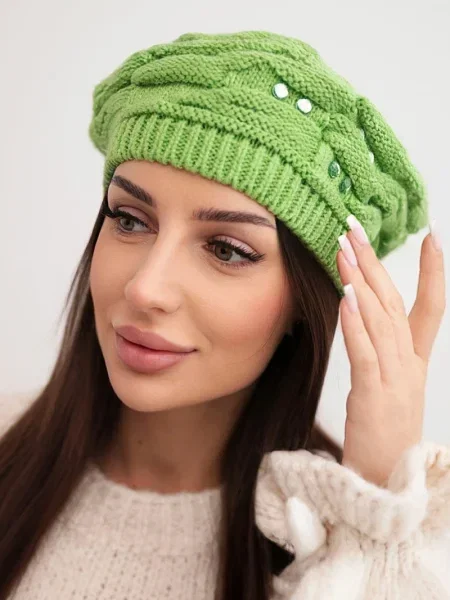 Căciulă Kesi de cristal verde