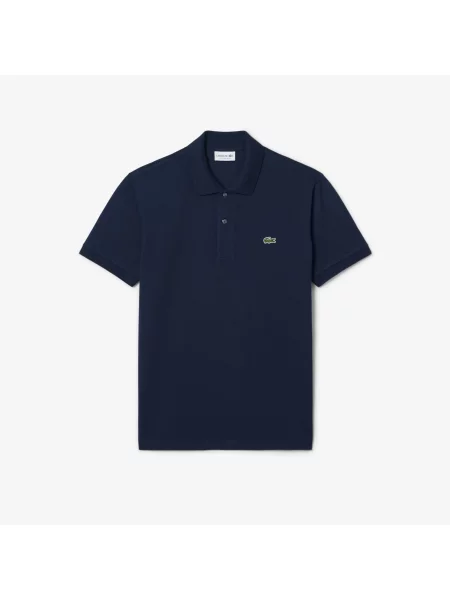 Lacoste Koszulka Polo Classic Fit Original Piqué granatowa