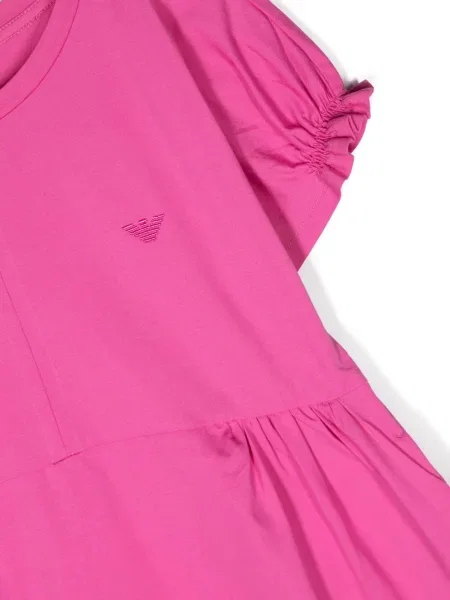 Sukienka dziecięca Emporio Armani różowa