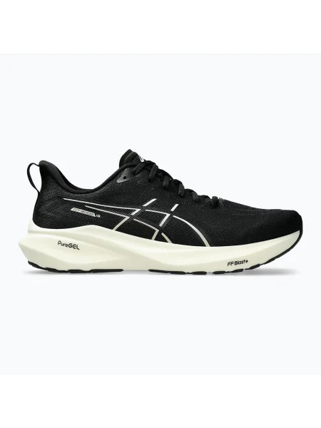 ASICS 13 fekete/fehér férfi futócipő. Méret: 46 EU fehér
