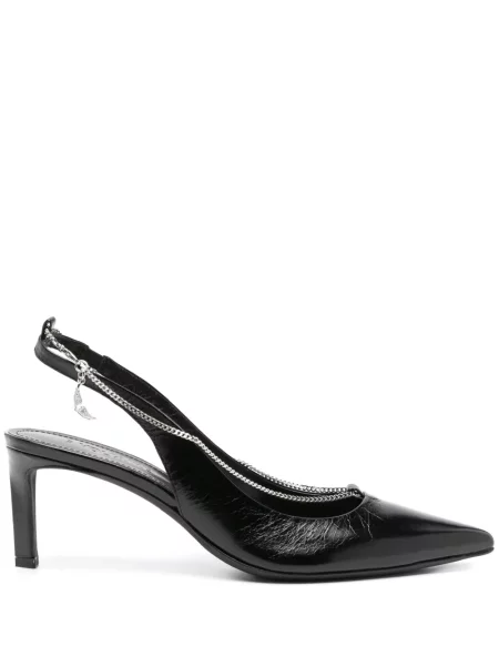 Pantofi cu toc Zadig&voltaire slingback negru