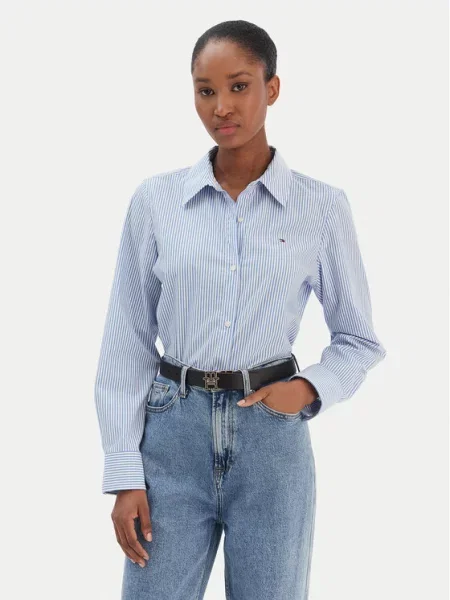 Marškiniai Tommy Hilfiger mėlyna